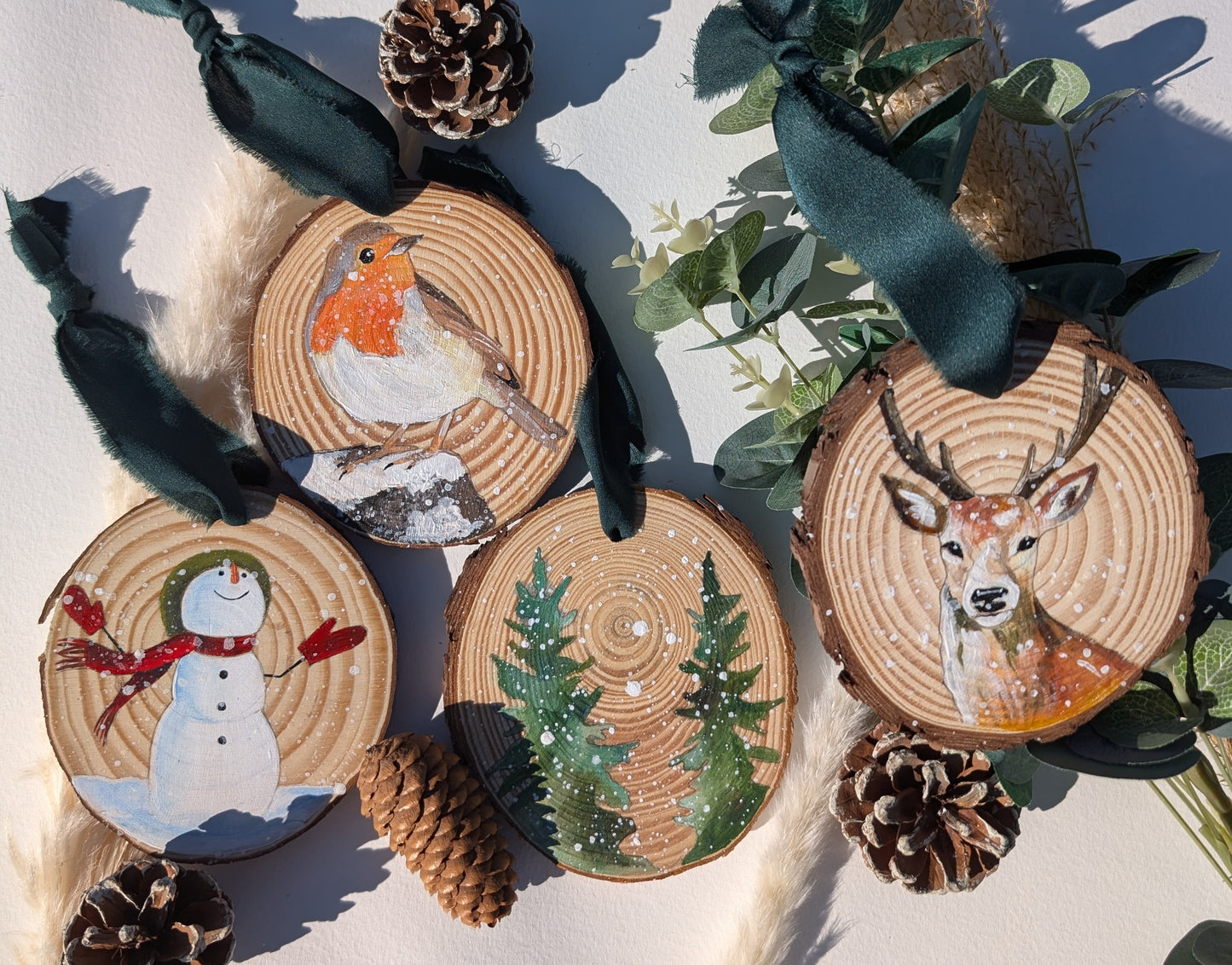 OFFER - Hand Painted Christmas Decorations