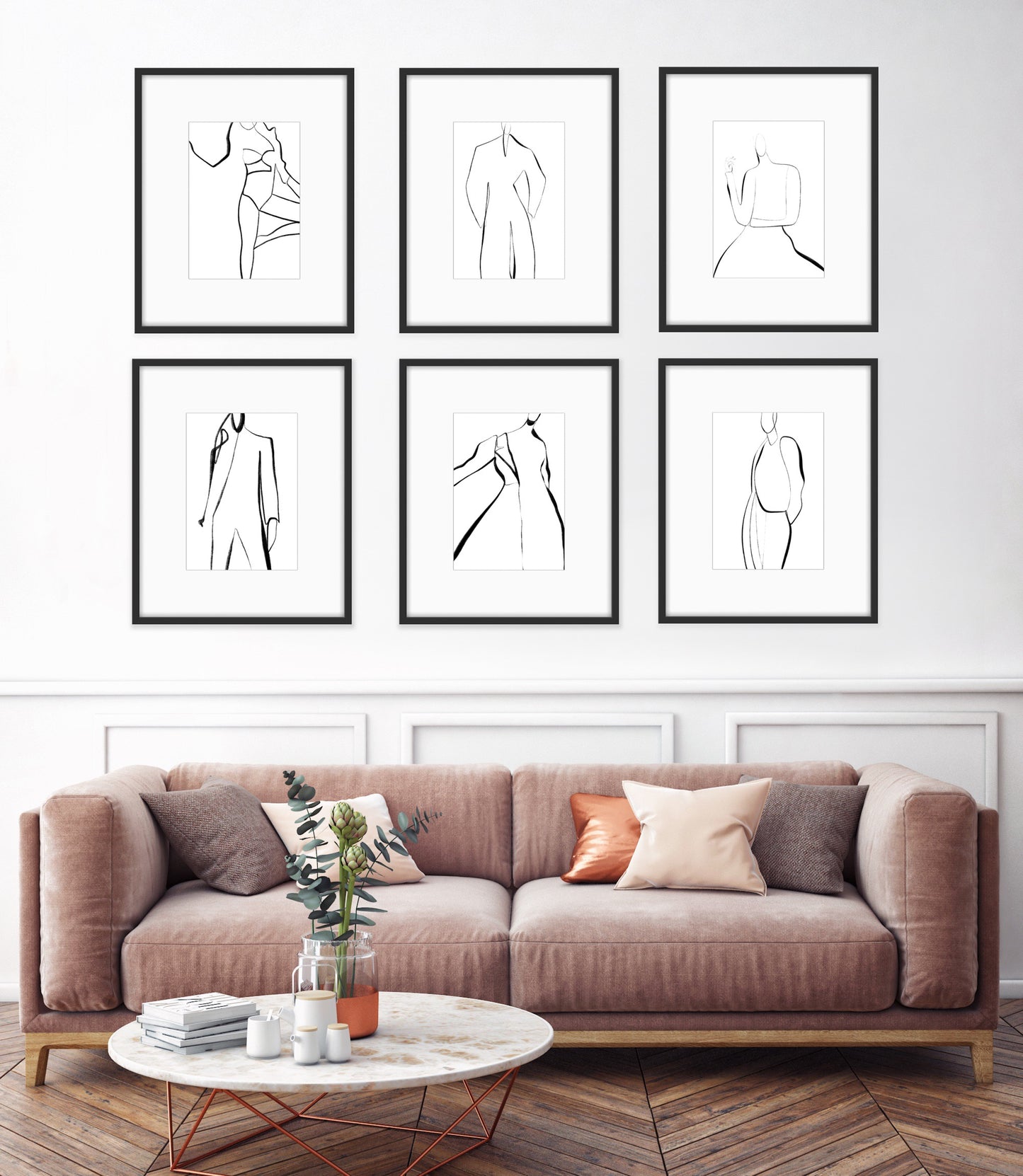 THE STANCE - Fashion Illustration Print