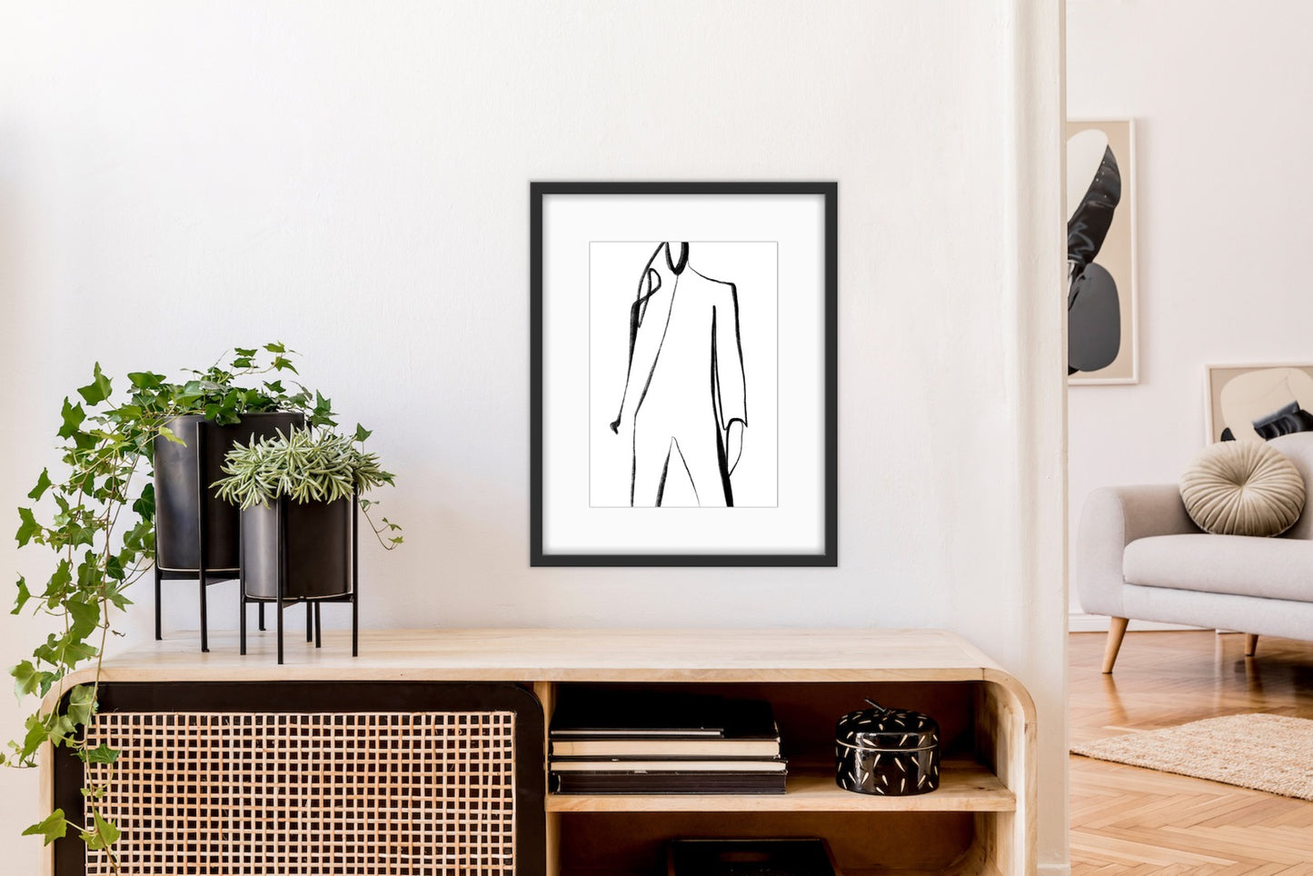 THE STANCE - Fashion Illustration Print